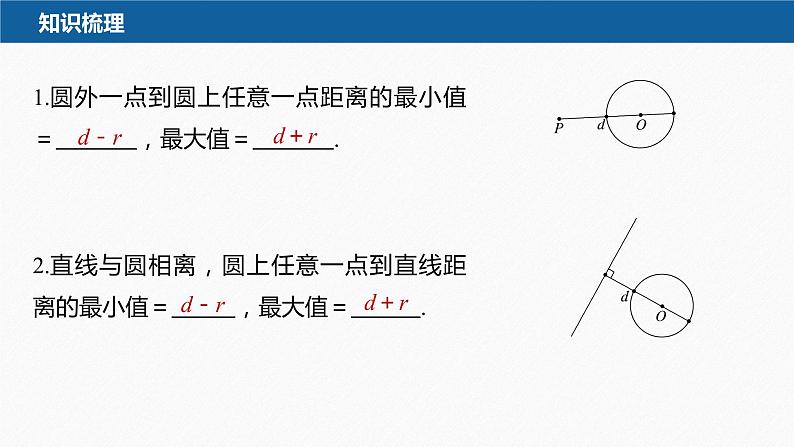 §2.5　习题课　与圆有关的最值问题第6页