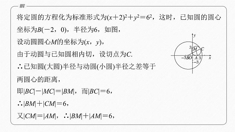 新教材人教A版步步高学习笔记【学案+同步课件】§3.1　习题课　轨迹问题08