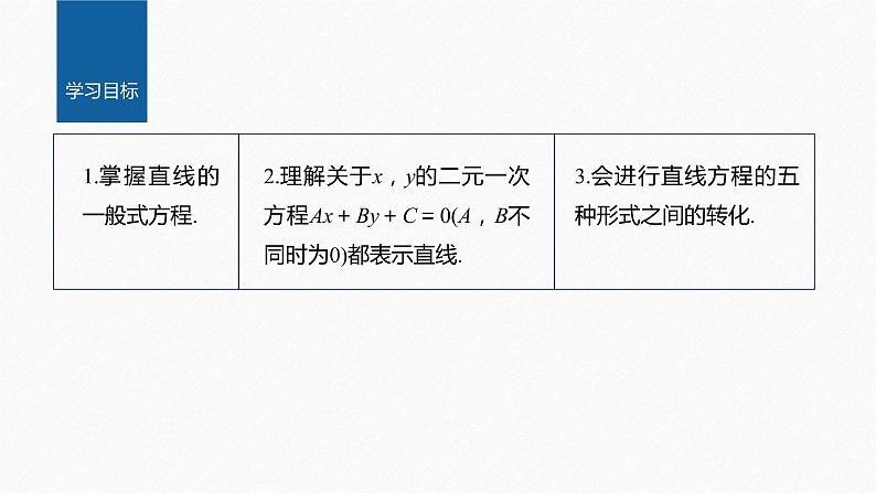 2.2.3　直线的一般式方程第2页