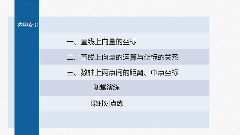 新教材人教B版步步高学习笔记【同步课件】第六章 6.2.2　直线上向量的坐标及其运算04