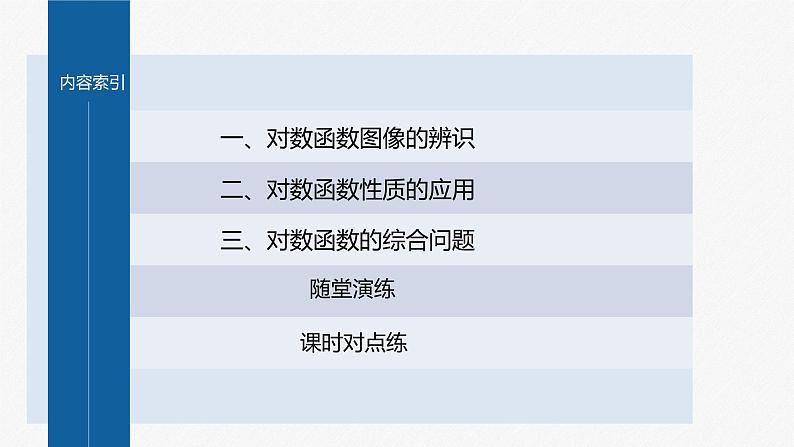 新教材人教B版步步高学习笔记【同步课件】第四章 4.2.3　第2课时　对数函数的图像与性质的应用第4页