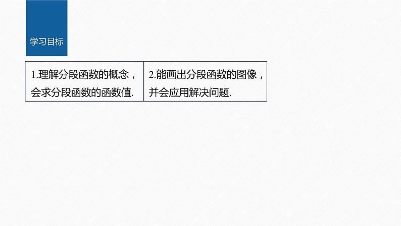 新教材人教B版步步高学习笔记【同步课件】第三章 3.1.1 第3课时　分段函数02