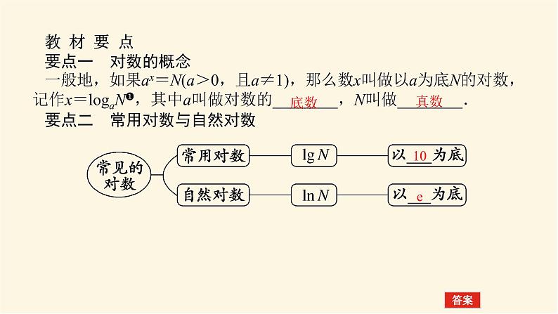 人教A版(2019)高中数学必修第一册4.3.1对数的概念课件04