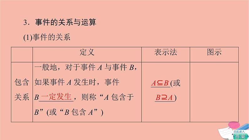 高考数学一轮复习第10章计数原理概率随机变量及其分布第3节随机事件的概率课件05