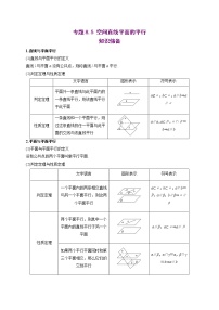 高中数学人教A版 (2019)必修 第二册8.5 空间直线、平面的平行课后测评