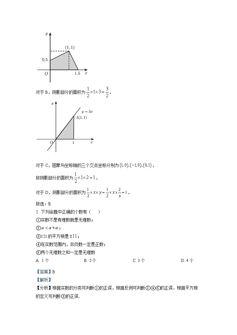 湖南师范大学附属中学2021-2022学年高一上学期入学考试数学试题（解析版）第2页