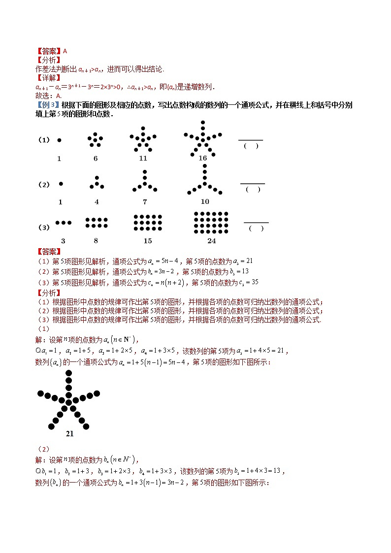 4.1数列的概念(典例分类精讲)- 2022-2023学年高二数学同步精讲+检测(人教A版2019选择性必修第二册)(解析版)第2页