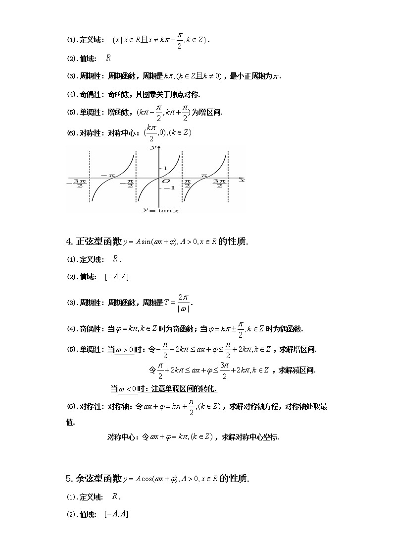 专题5.4   三角函数的图象与性质- 2022-2023学年高一数学阶段性复习精选精练（人教A版2019必修第一册）02