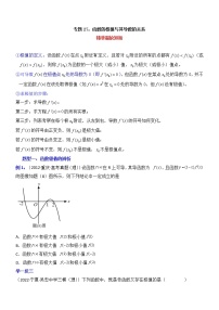 专题27：函数的极值与其导数的关系-2023届高考数学一轮复习精讲精练（新高考专用）