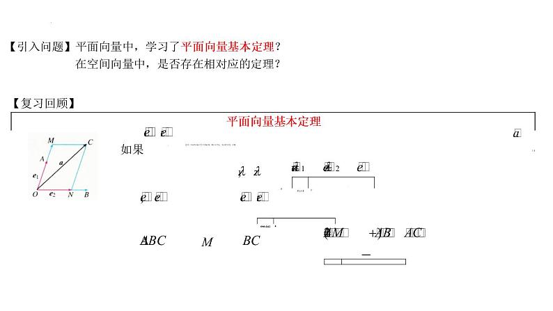 1.2  空间向量基本定理  课件——2022-2023学年高二上学期数学人教A版（2019）选择性必修第一册第3页