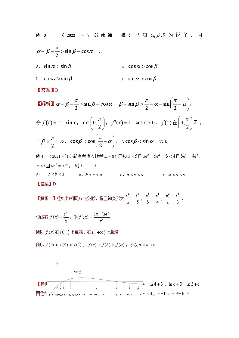 专题15 利用结构相同函数解题-2023年高考数学优拔尖核心压轴题（选择、填空题）（新高考地区专用）03