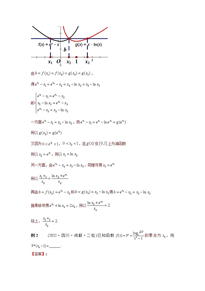 专题16 运用同构求值-2023年高考数学优拔尖核心压轴题（选择、填空题）（新高考地区专用）02