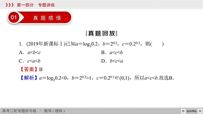 高考数学(理数)二轮复习专题1 第2讲《函数》课件 (含详解)第4页