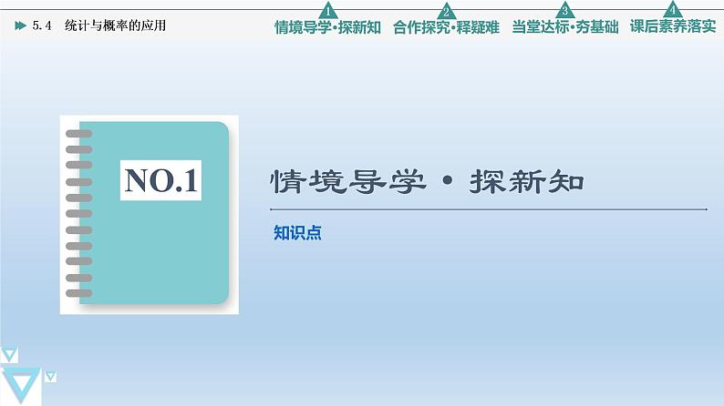 5.4 统计与概率的应用 课件 高中数学新人教B版必修第二册03