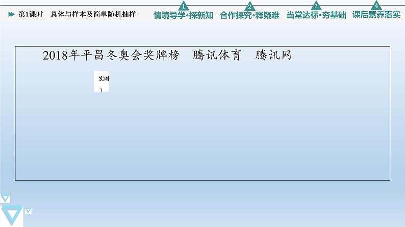 5.1.1 第1课时 总体与样本及简单随机抽样 课件 高中数学新人教B版必修第二册05