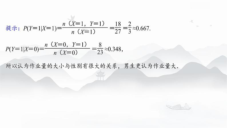 高中数学 新人教A版选择性必修第三册 第八章 8.3列联表与独立性检验 课件06