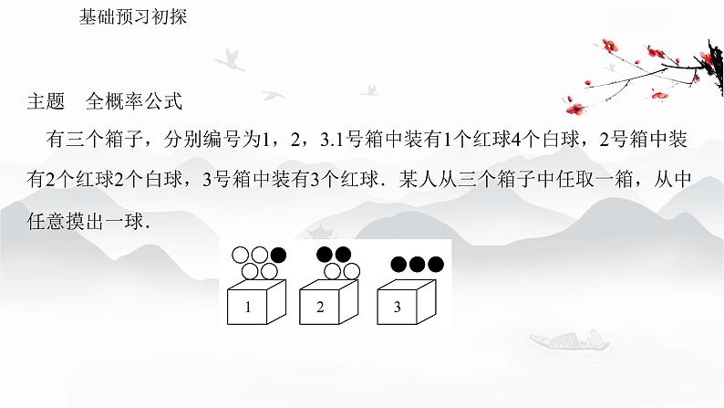 高中数学 新人教A版选择性必修第三册 第七章 7.1.2全概率公式 课件第3页