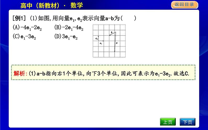 4.1　平面向量基本定理第4页