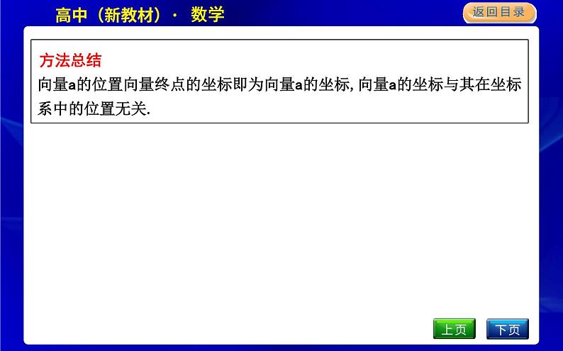 4.2　平面向量及运算的坐标表示第6页