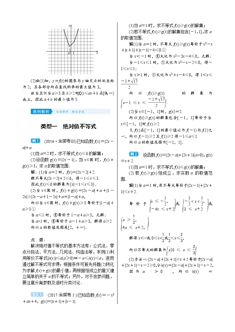 高考数学(理数)一轮复习学案13．2《不等式选讲》(含详解)02