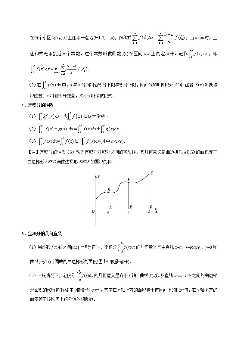 (通用版)高考数学(理数)一轮复习考点梳理与过关练习13《定积分与微积分基本定理》(含详解)第2页