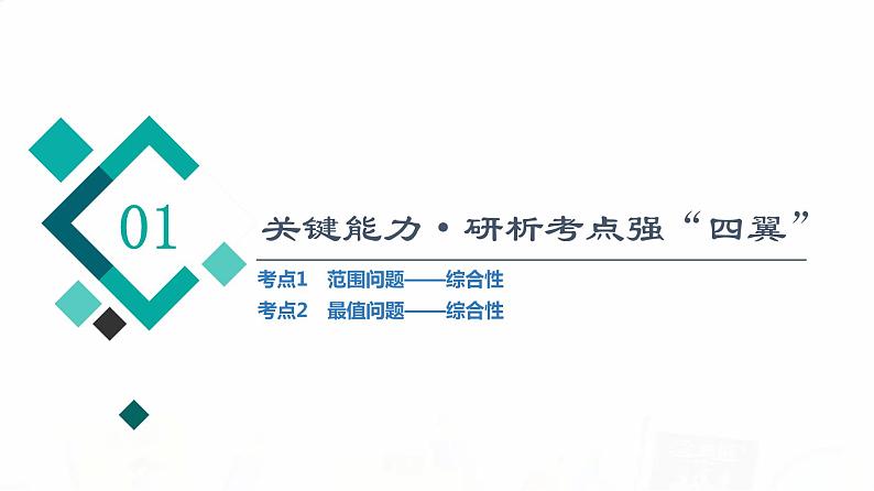人教B版高考数学一轮总复习第8章第8节第2课时范围、最值问题课件02