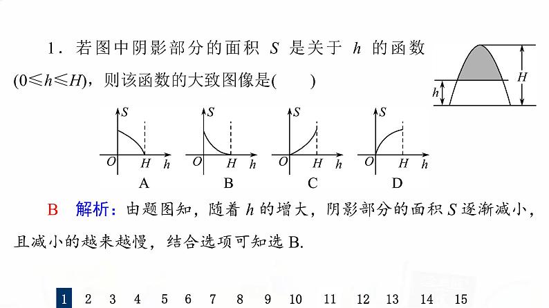 人教B版高考数学一轮总复习12函数的图像习题课件第3页