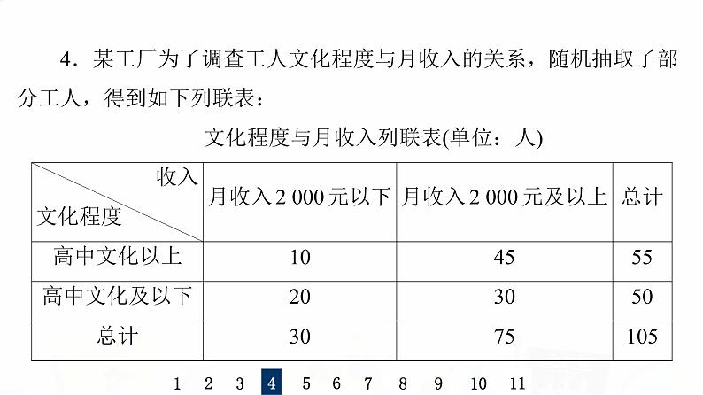 人教B版高考数学一轮总复习55统计模型习题课件第8页
