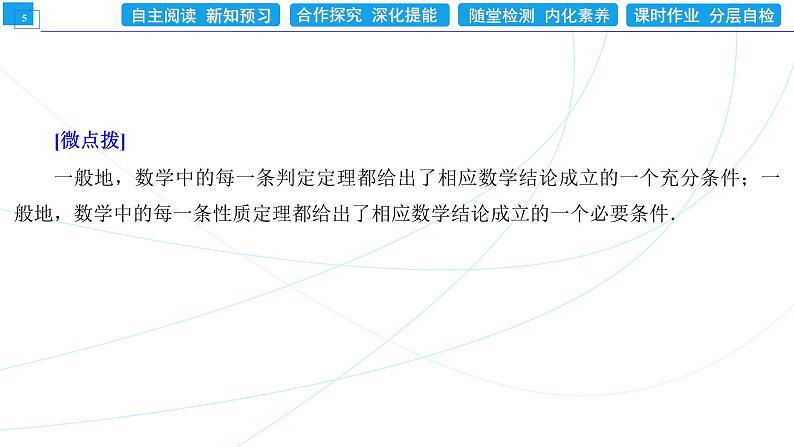 1．4．1　充分条件与必要条件 同步辅导与测评 PPT课件05