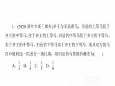 人教A版高考数学一轮总复习第10章微专题进阶课11数学文化与概率教学课件