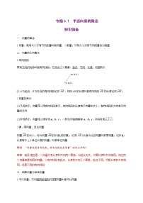 必修 第二册第六章 平面向量及其应用6.1 平面向量的概念课后复习题
