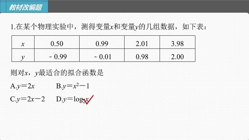 (新高考)高考数学一轮复习课件第2章§2.10《函数模型的应用》(含解析)第8页
