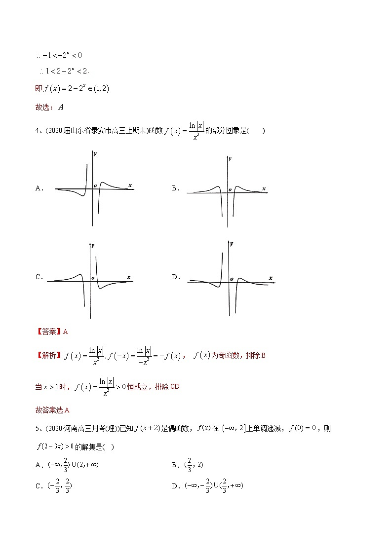 新高考数学一轮复习精选考点专项突破题集专题2.1《函数的性质》（含解析）第2页