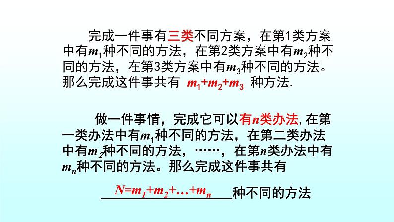 人教A版（2019）选择性必修 第三册6.1 分类加法计数原理与分步乘法计数原理 课件07
