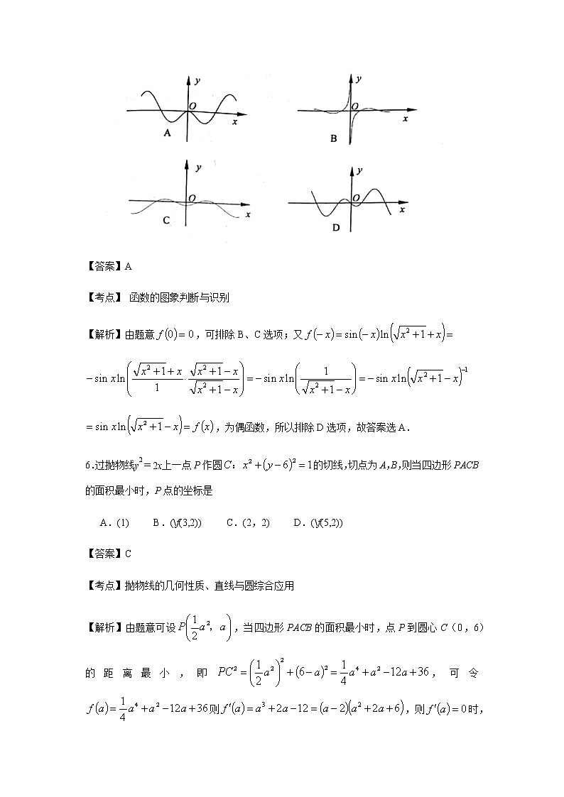 江苏省苏锡常镇四市2020~2021学年度高三教学情况调研(一)数学试卷（全解析）第3页