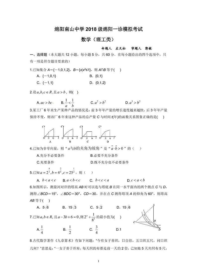 理数试题第1页