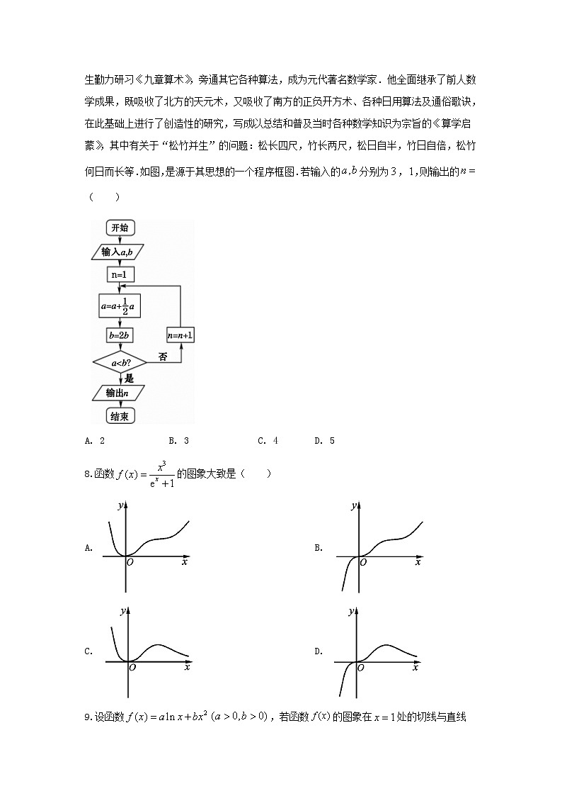 2020KS5U全国卷Ⅲ高考压轴卷数学（理）含解析02