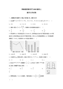 2020河南省实验中学高三12月月考数学（文）试题含答案