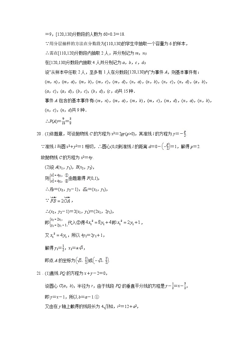 2021绵阳南山中学高二上学期12月月考试题数学（理）PDF版含答案（可编辑）02