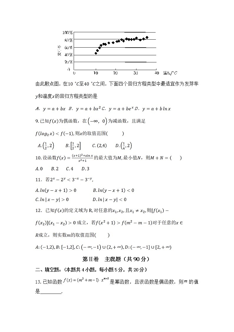 2020内蒙古集宁一中（西校区）高二下学期期末考试数学（理）试卷含答案第2页
