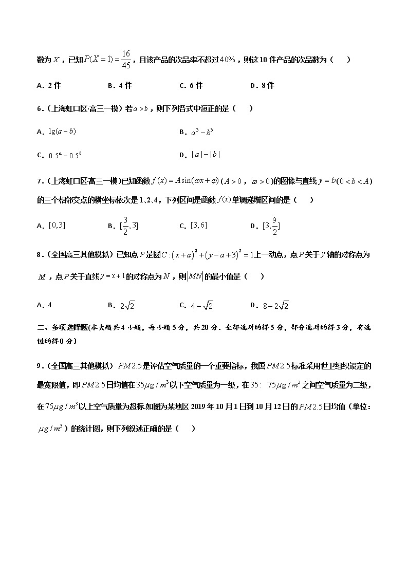 (新高考)高考数学全真模拟卷20（原卷版）第2页