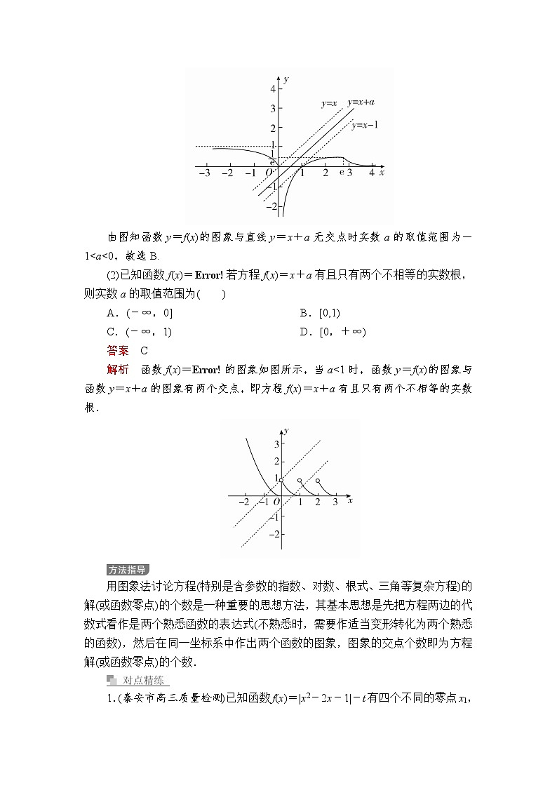 高考数学(理数)三轮冲刺强化练习第2讲《数形结合思想》（解析版）第2页