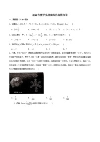 新高考数学实战演练仿真模拟卷2（2份打包，解析版+原卷版）