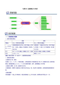 专题05 函数概念与性质（知识串讲+热考题型+专题训练）-2022-2023学年高一数学上学期期中期末考点大串讲（苏教版2019必修第一册）