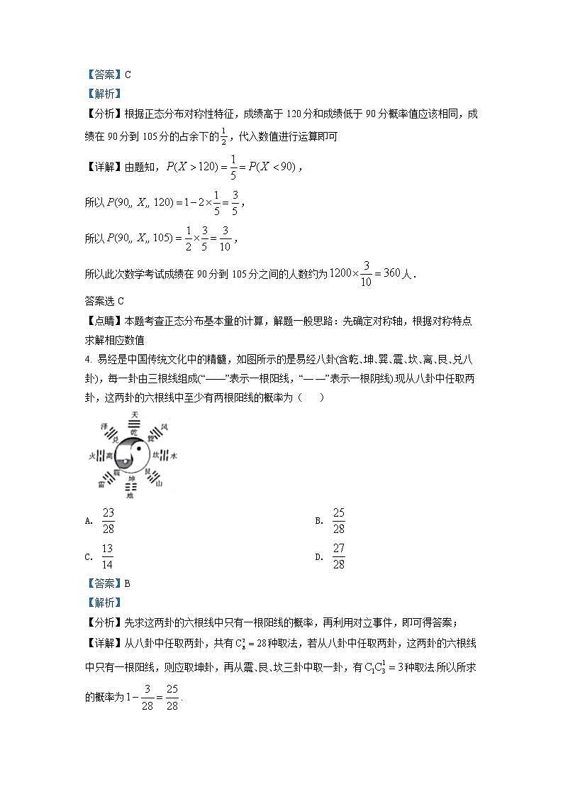 2022常熟高二下学期期中数学试题Word含解析第2页
