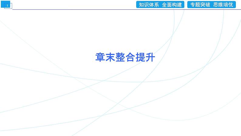 集合与常用逻辑用语 章末整合提升1 同步辅导与测评 PPT课件第1页