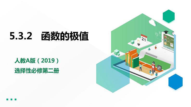 高中数学选择性必修二 第五章 一元函数的导数及其应用之函数的极值课件第1页