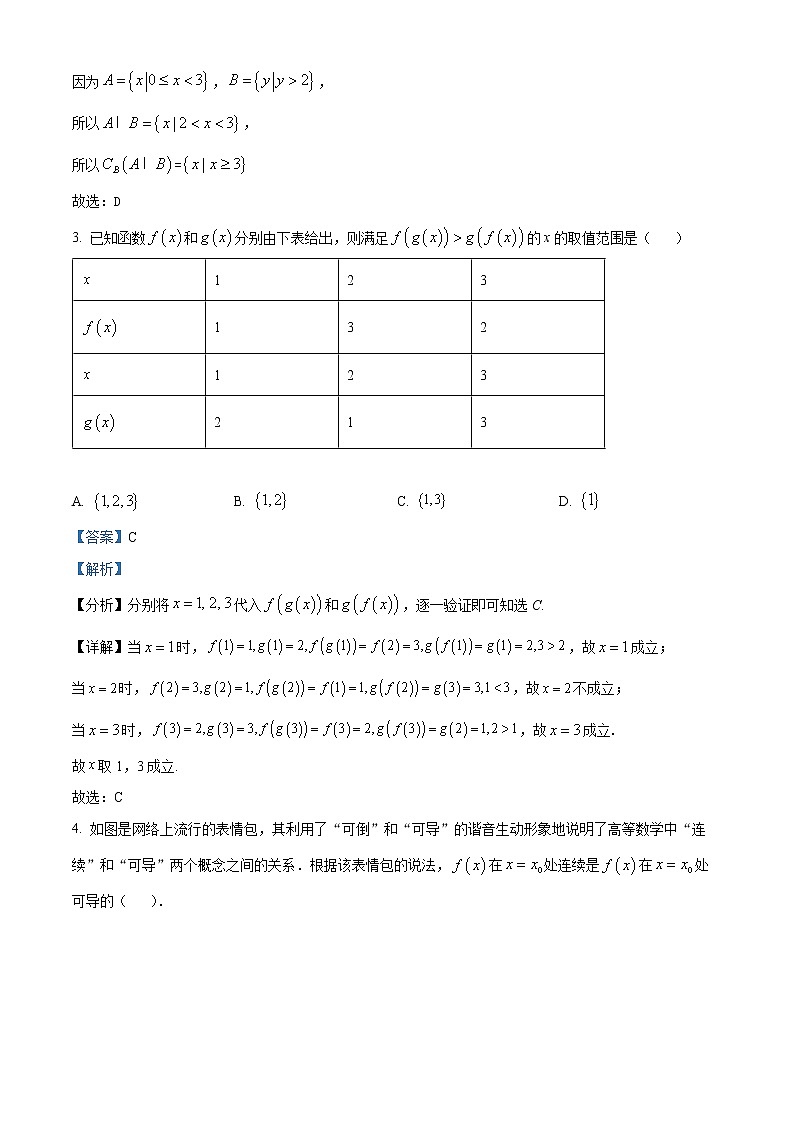 精品解析：宁夏银川一中2023届高三上学期第二次月考数学（理）试题02