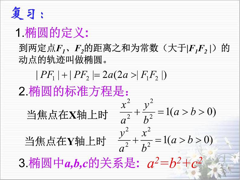 3.1.2椭圆的简单几何性质（1）课件-2022-2023学年高二上学期数学人教A版（2019）选择性必修第一册02