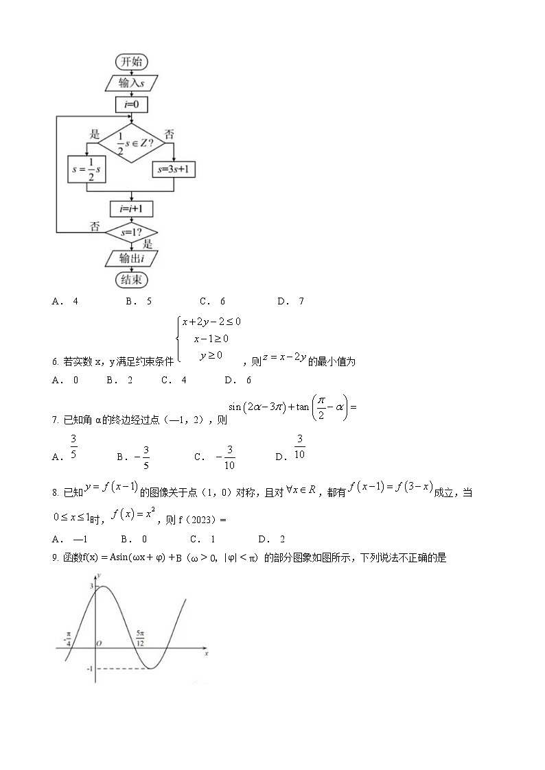 2023银川一中高三上学期第三次月考数学（理）试题含答案02